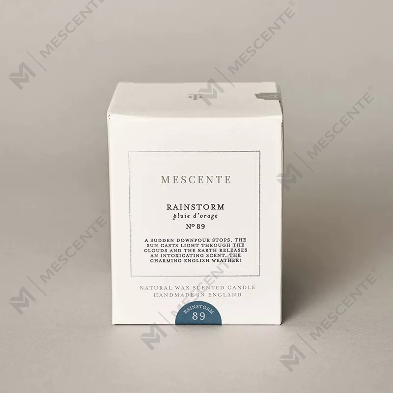 M&Boladh Lipéad Príobháideach Só Nua Mórdhíola Príobháideach Saincheaptha Prócaí Criostail na Nollag Coinnle Soighe Scented Kerzen Le clúdach