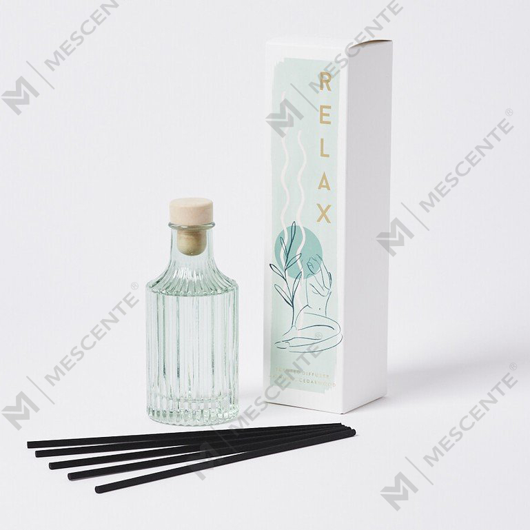 M&Scent Saincheaptha 100ml 200ml Buidéal Gloine Tatakan Chun Scaipeadh Bláthanna Giolcach