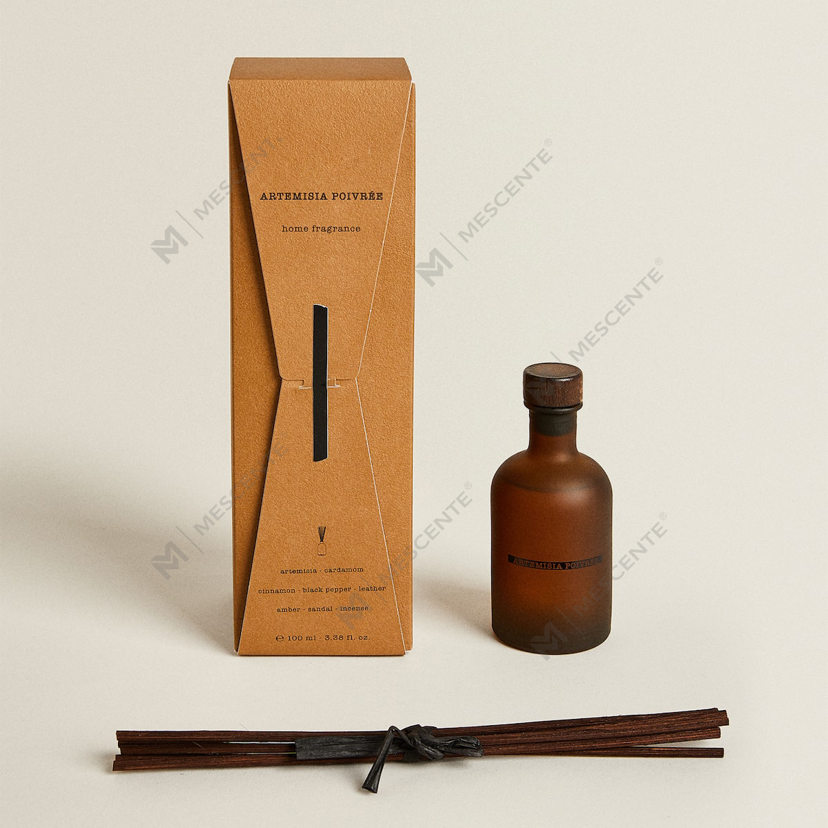 Buidéal Mór Reoite Dubh Só 50ml 300ml Bláth Triomaithe Aroma Bláthanna Ola Riachtanach Ola Difuser Giolcach