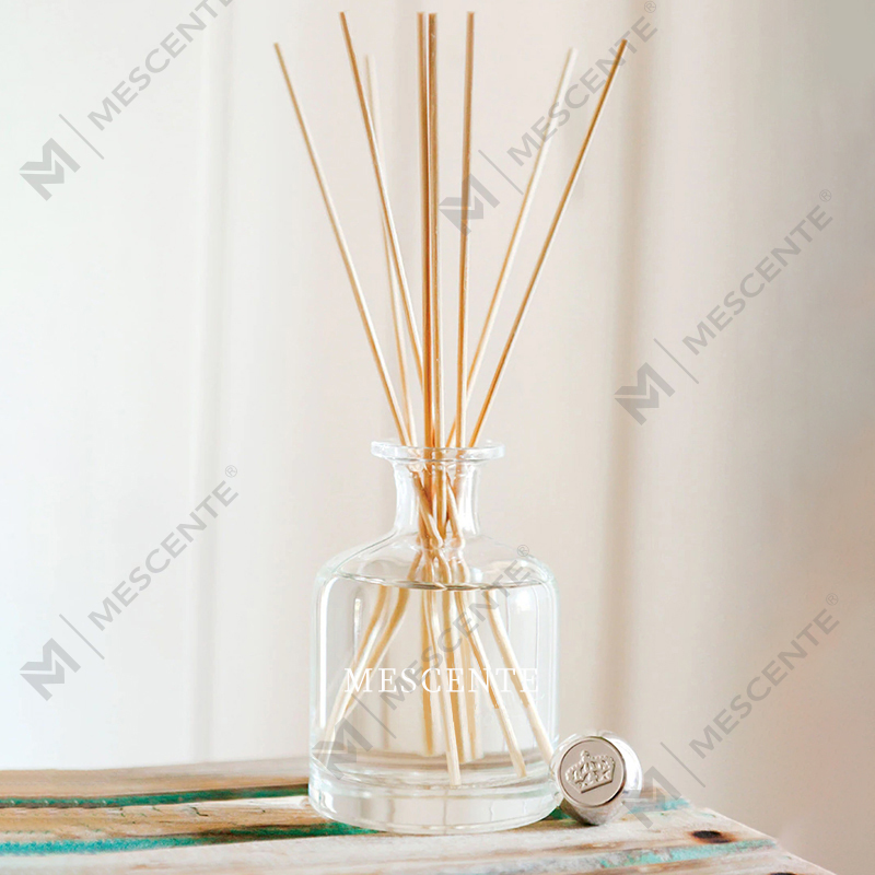 Earrach só 400ml Buidéil Bándearg atá Cairdiúil don Éicea Stroighne Leathar Liath Magnolia Boladh Bataí Bláthanna Diffuser Giolcach